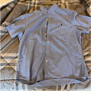 Polo short sleeve button down